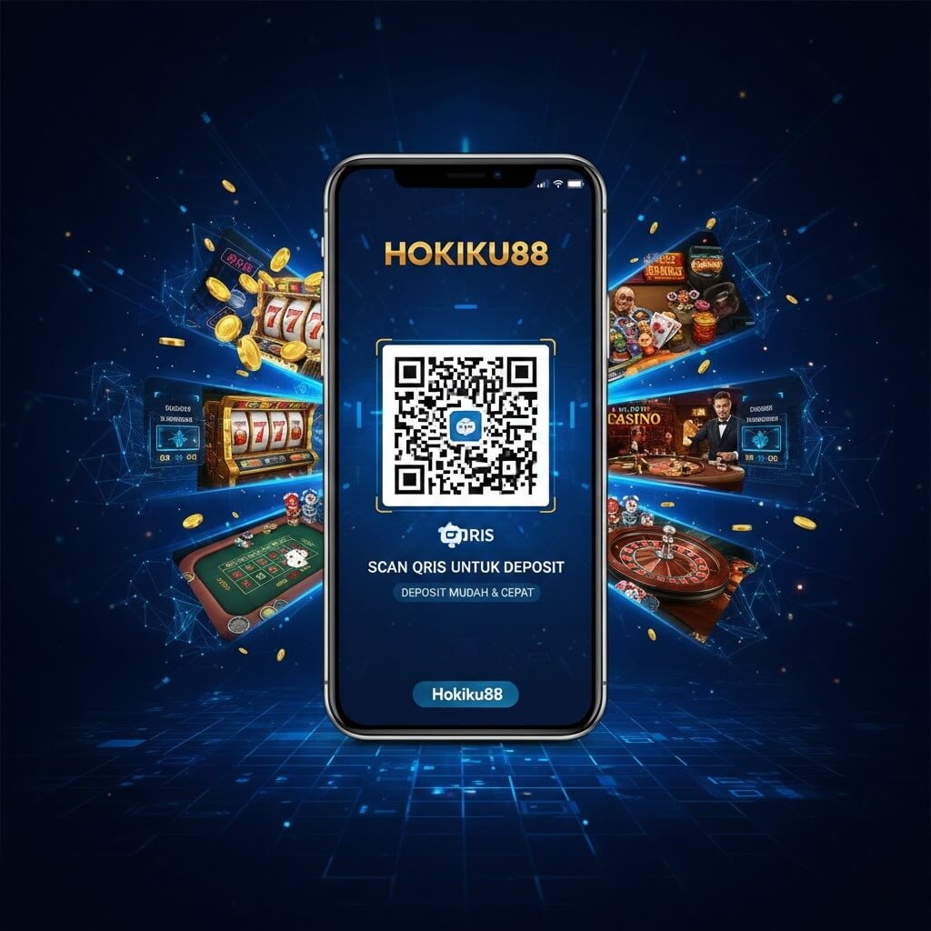 Hokiku88 login untuk game online lengkap dengan deposit QRIS cepat dan aman
