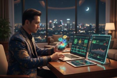 Pemain melakukan Dewiku88 Login untuk bermain baccarat online