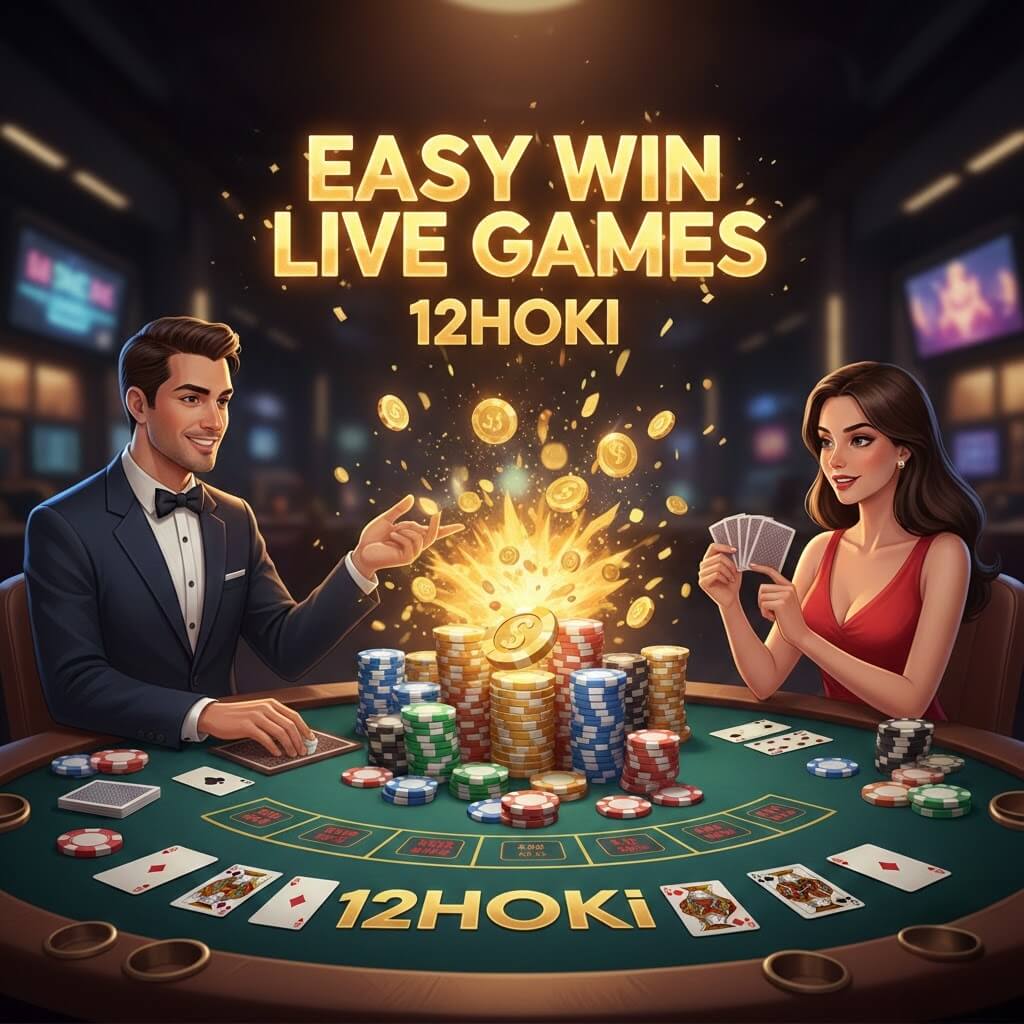 Pilihan live game mudah menang di 12hoki dengan bonus melimpah