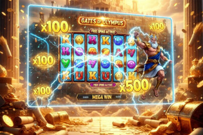 Gates of Olympus slot di Hokiku88 dengan Zeus dan jackpot besar