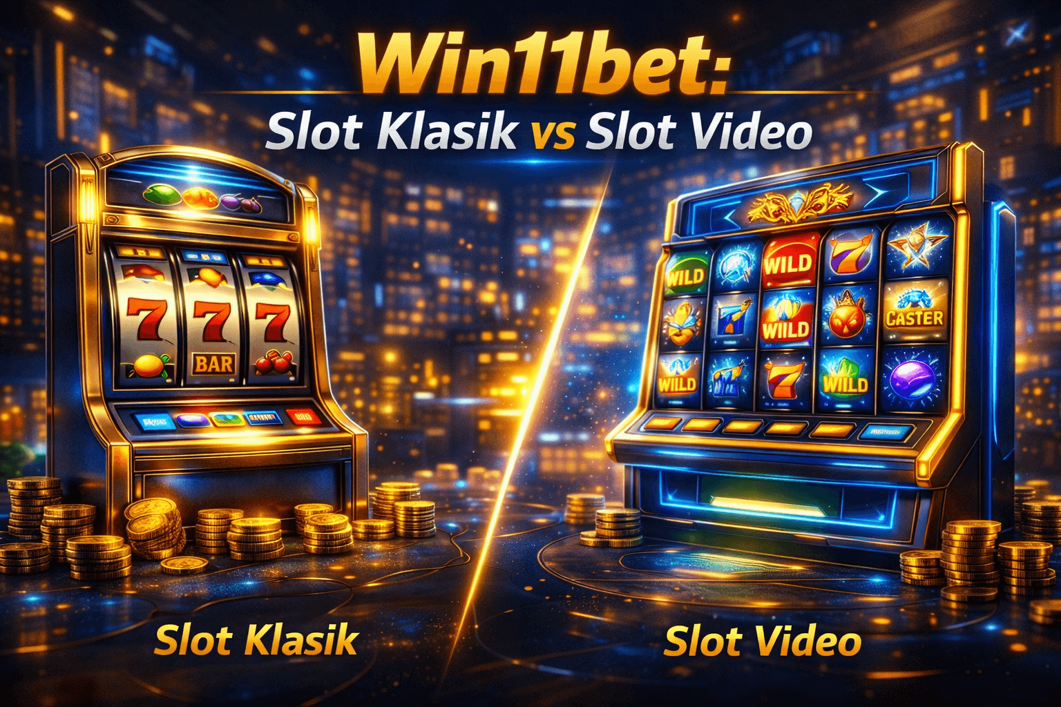 Win11bet – Slot Klasik vs Slot Video
